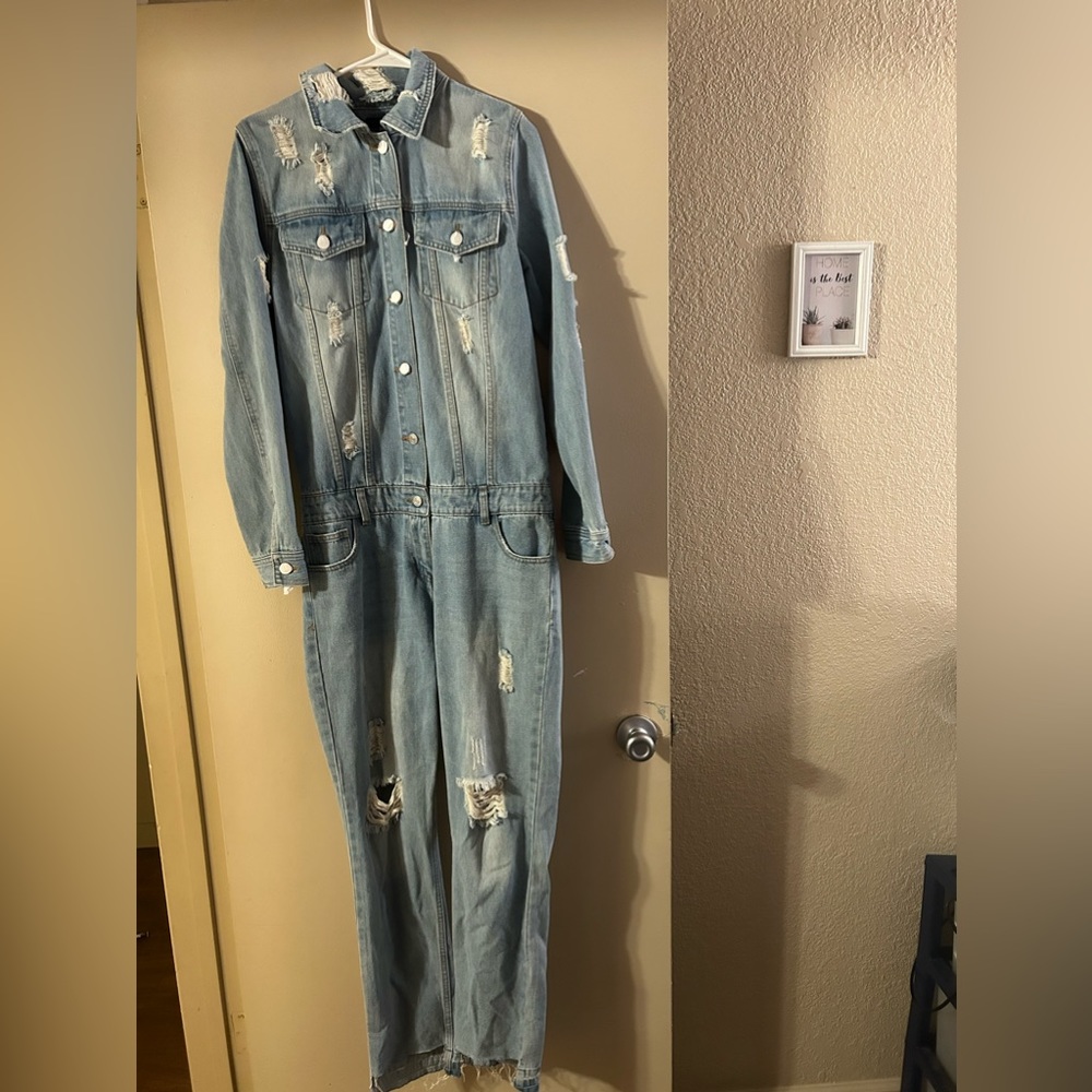 Denim jumpsuit